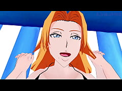 Play MP4 - Sui-Feng &lpar;Soifon&rpar; and Rangiku Matsumoto intense sex&period; - BLEACH Hentai