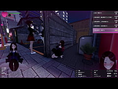 Play MP4 - 【プレイ動画009】ち〇ぽのついたふたなり水着JKが夜の町のコインランドリーで大暴れ！秘密のエクスポーズ バレないように露出するマナカさん