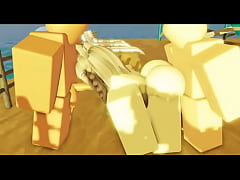 Play MP4 - Roblox girl gets fucked hard by two boys at the beach