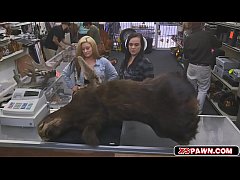 Play MP4 - Sweet lesbian loves to get fucked by large pole