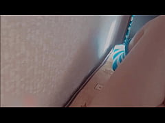 Play MP4 - Sweet shemale dancing under string lights in backyard