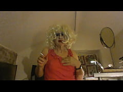 Play MP4 - Sissy CumDump&comma; CD Sarah Millward&comma; smokes and tries to look sexy&comma; like an MILF tart