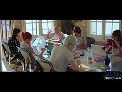 Play MP4 - Romance novel writer redhead MILF gets carried away