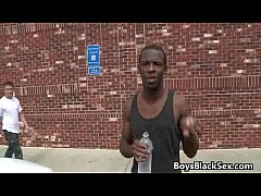 Play MP4 - Blacks On Boys -Interracial Gay Hardcore Baeback Fuck Video 17