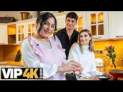 Play MP4 - MOMMY4K&period; Mature brunette got so horny and fucked young dude at their first meeting