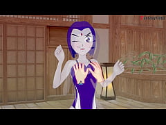 Play MP4 - Raven bikini blowjob &vert; 1 &vert;Titans &vert; Full & POV on Sheer & PTRN&colon; Fantasyking3