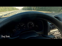 Play MP4 - Pretty hitchhiker seduces driver and gives blowjob at 93 mph