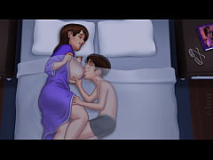 Play MP4 - Summertime Saga - Sexy Step mom masturbates with me - Part 3