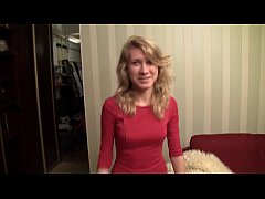 Play MP4 - Hot blonde babe is moaning from hard fuck on the sofa