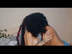 Play MP4 - Interracial Lesbian Hubbing each other in the middle of the night - Lesbian Fantasy - Nick Elfie