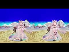 Play MP4 - VR180 mmd KoyoriChloe Dance 3d hololive Hentai