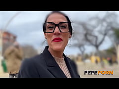 Play MP4 - Adela Myers is the hot teacher&comma; the young Marcos Sola will be his first victim