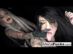 Play MP4 - Evilyn Ink destroys Misha during a sexy energetic fuck&excl;
