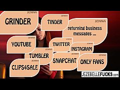 Play MP4 - Brunette MILF Jezebelle gets steamy in the shower