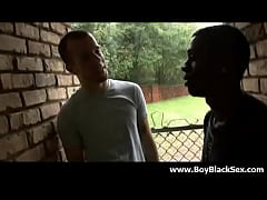 Play MP4 - Hot black gay boys fuck white young dudes hardcore 02