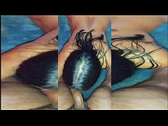 Play MP4 - Su gran culo se refleja en mi espejo cuando me chupa la polla y termino follandola&period;