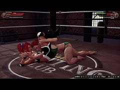 Play MP4 - Polly Plaything VS Kallan &lpar;Naked Fighter 3D&rpar;