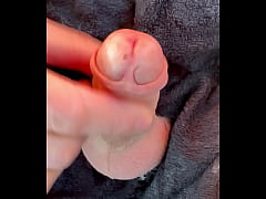 Play MP4 - Masturbating my little cock half hard that finishes in strong orgasm