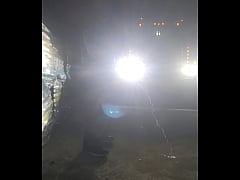 Play MP4 - Steamy piss in the headlights
