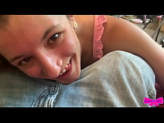 Play MP4 - POV Blowing The Creep Who Spied On Me While Sunbathing Dakota Marr Deepthroat Sucking