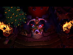 Play MP4 - Sissy Elf Rides Santa's Candy Cane Hard