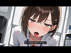 Play MP4 - 夕暮れオフィスの無感情な奉仕 ASMR