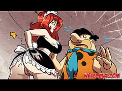 Play MP4 - Fucking the hottie dressed as a maid&excl; The Flintstoons Cartoon Porn