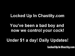 Play MP4 - Your cock and balls are going to prison for a long time