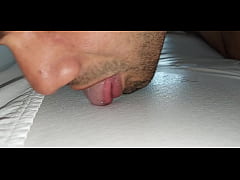Play MP4 - I masturbate with the mattress and lick the sperm