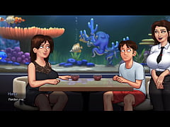 Play MP4 - Summertime Saga - Busty Stepmom gets rammed by a big dick after a romantic date