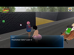 Play MP4 - Femdom Studentgirls piss tickle trampling