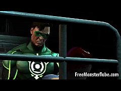 Play MP4 - 3D babe sucks cock and gets fucked by the Green Lanternandarchligh-high 1