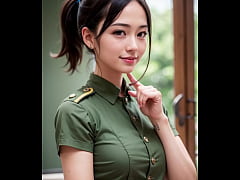 Play MP4 - AI美女　ミリタリー美女