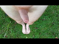 Play MP4 - Outdoor feet and cock show