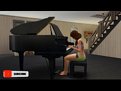 Play MP4 - step Brother and step sister after a swim in the pool