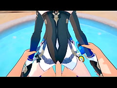 Play MP4 - Cipher and Firefly take in so much Cum in their Pussies - Honkai Star Rail