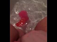 Play MP4 - BBW Amateur Dildo Fucking in Bathtub