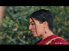 Play MP4 - My big tits Futa neighbors fucked and gave me a cum shower