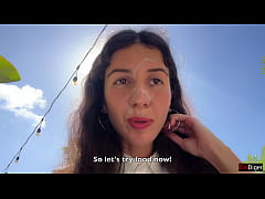 Play MP4 - Cum on a girl's face in a public cafe - She eats lunch with cum on her face&excl; - Cumwalk