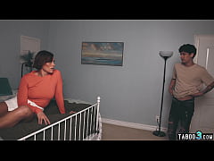 Play MP4 - Naughty MILF stepmother Kell Fire masturbating and asks her stepsons help