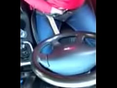 Play MP4 - Hidden visor cam catches wife masturbating to and from work