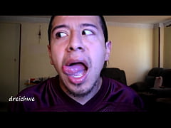 Play MP4 - Tongue and mouth fetish with a lot of saliva