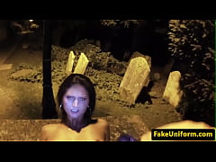 Play MP4 - Real UK slut in stockings banged by cop