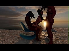 Play MP4 - Ancient Egypt of Under world God Anubis Slut&period;