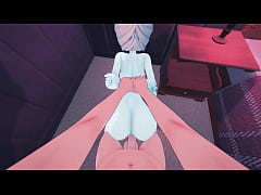 Play MP4 - Pearl spits out your cum POV before getting fucked on the bed - Steven Universe Hentai&period;