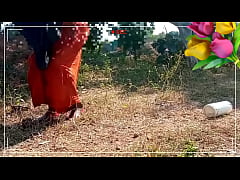 Play MP4 - Rati bhabhi was taking bath outside&comma; husband's cock stood up and he went home and fucked Rati bhabhi