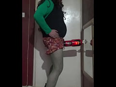 Play MP4 - machines are good for crossdressers when there is no real man there to do it