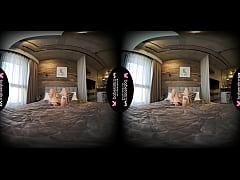 Play MP4 - Solo blonde cock teaser&comma; Mika is masturbating&comma; in VR