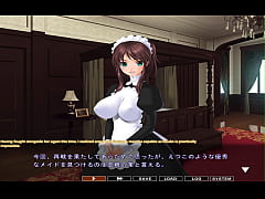 Play MP4 - Maid-san to boin &lpar;game&rpar; Etsuko scene 2 English