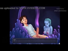 Play MP4 - Aqua horny teen uses super slimy tentac1e sucker 2&period;0  to make big dick dry in epic hentai style&period; Sucker Vacuums sperm till every single drop&period; &lpar;Summertime Saga - Aqua   Orc&rpar;